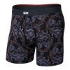 Vibe Xtra Boxer Brief : SKULL BROCADE - BLACK