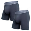 Pack of 2 Essentials Boxer Briefs MIDNIGHT NAVY