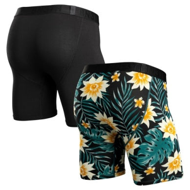Pack de 2 boxers BN3TH Black/Tropical Floral