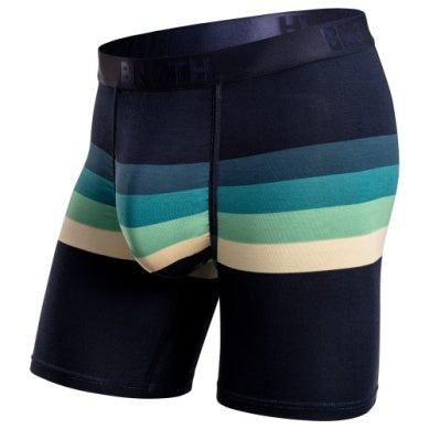 Boxer BN3TH Classic Print Retro Stripe-Teal