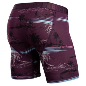 Boxer BN3TH Classic Print Take me There- Cabernet