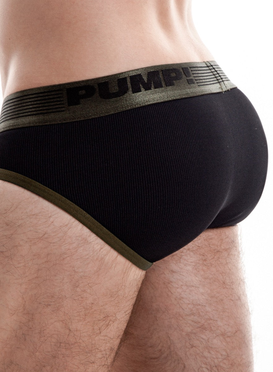 Pump! - Brief : Ribbed Military