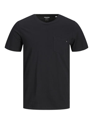 T-shirt Jack & Jones Epocket black