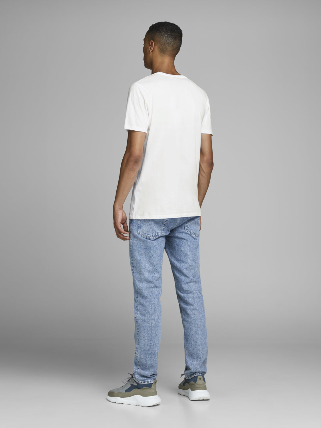 T-shirt Jack & Jones Epocket white