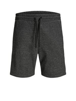 Short de coton ouaté Jack & Jones Clean dark grey melange