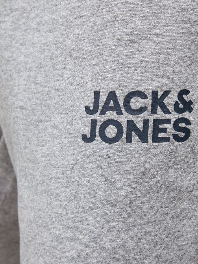 Jack & Jones - Gordon Newsoft Sweatpants : Light Grey Melange 