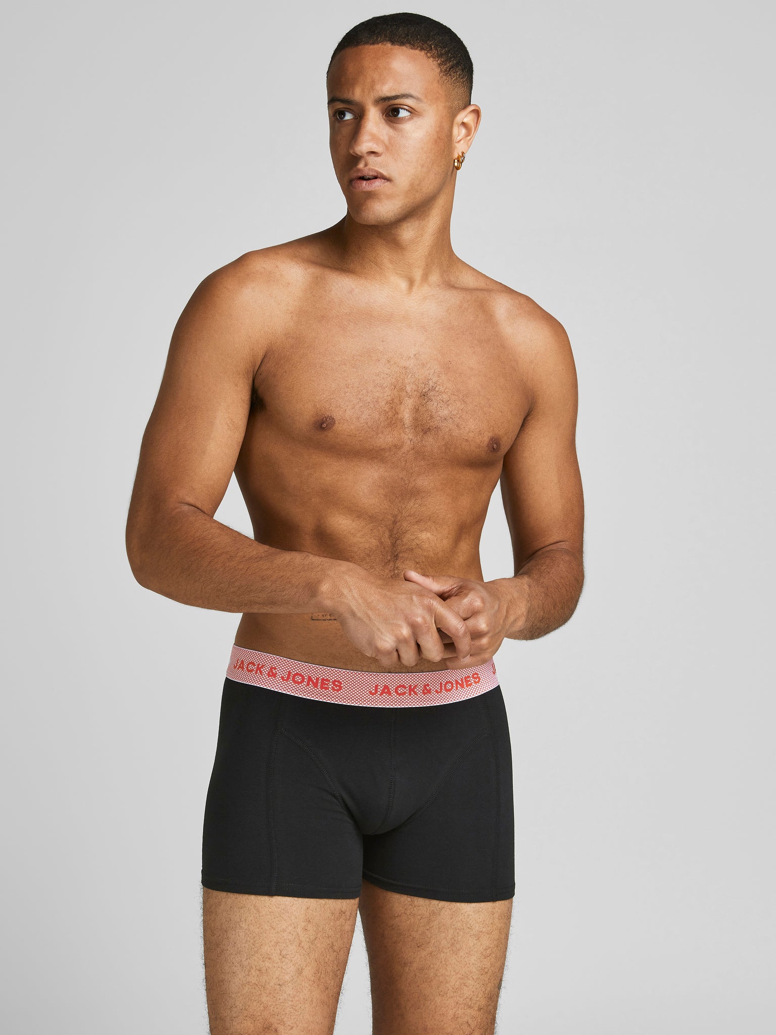 Boxer court Jack & Jones Timo FIERY RED
