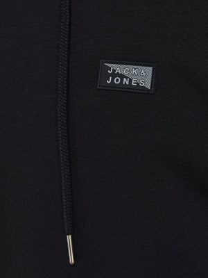 Chandail à capuchon Jack & Jones Coking black