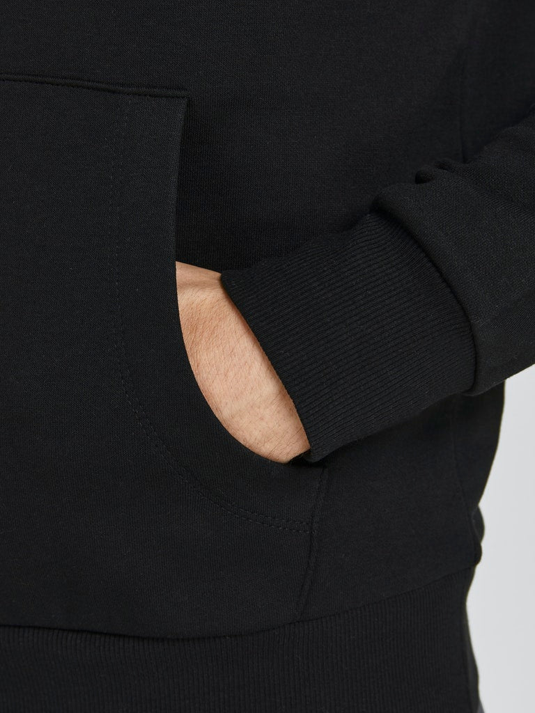 Chandail à capuchon Jack & Jones Coking black