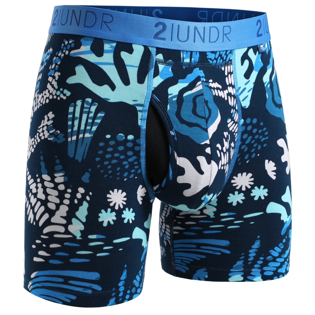 Boxer 2Undr Swing shift Coral Reefer