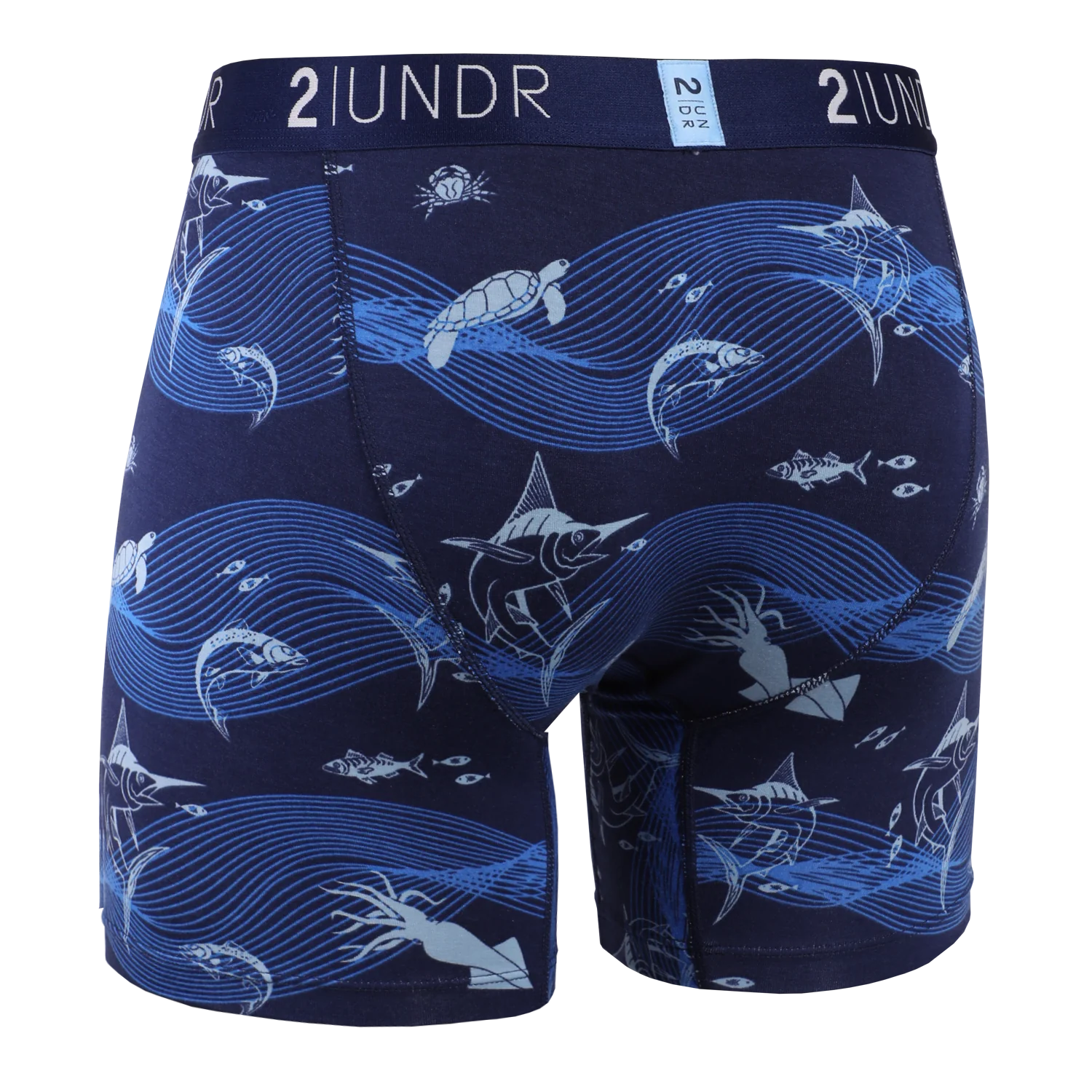 2Undr - Swing Shift Boxer Brief : Deep Sea