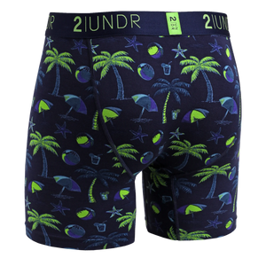 2Undr - Swing Shift Boxer Brief : Midnite Oasis