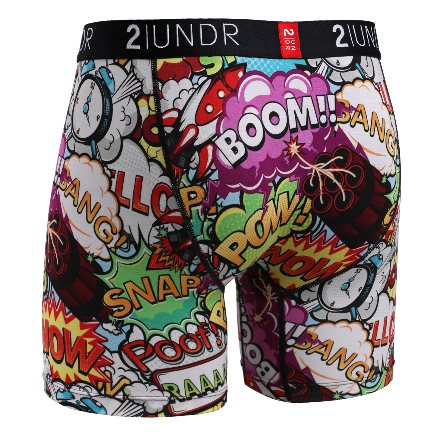 2Undr - Swing Shift Boxer Brief : Boom Time