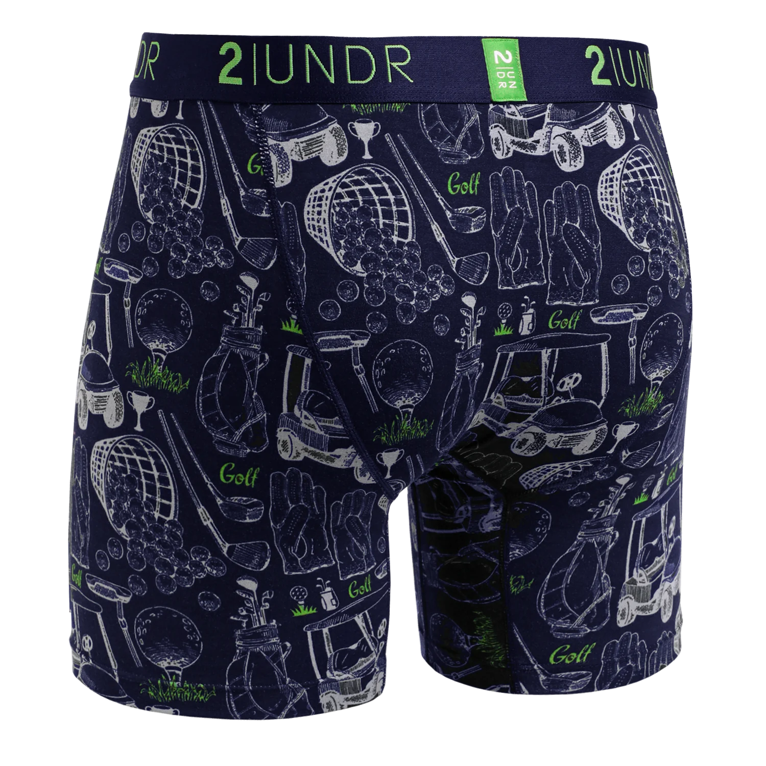 2Undr - Swing Shift Boxer Brief : Time Navy
