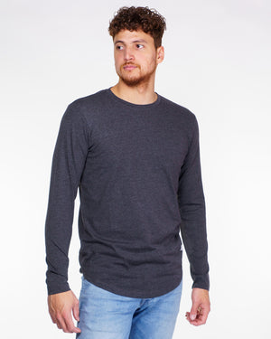 Chandail à manches longues Jack & Jones Enoa dark grey