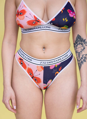 Bralette J'ai des papillons Pop Underwear