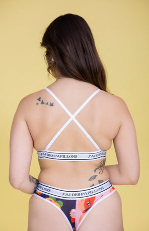 Bralette J'ai des papillons Pop Underwear