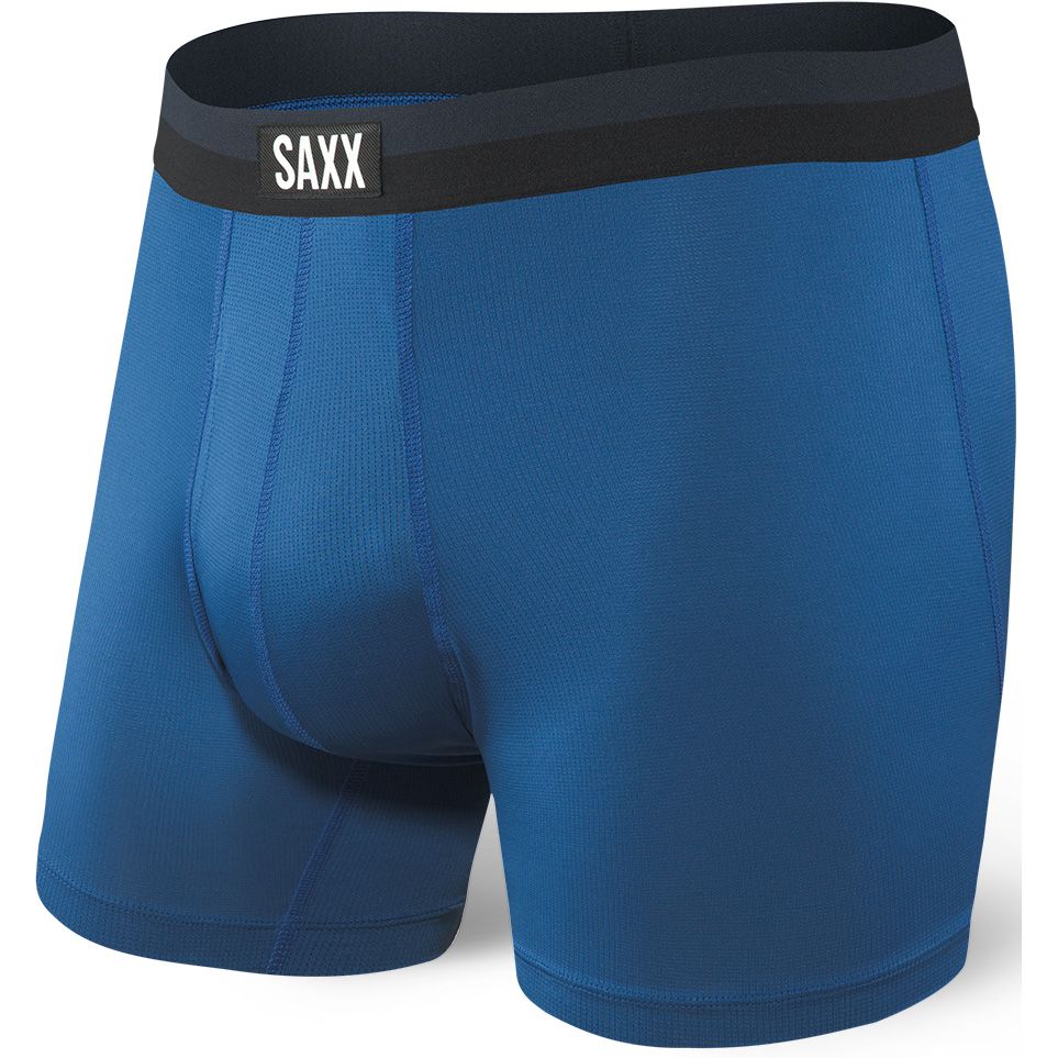 Boxer Saxx Sport Mesh City Blue avec ouverture