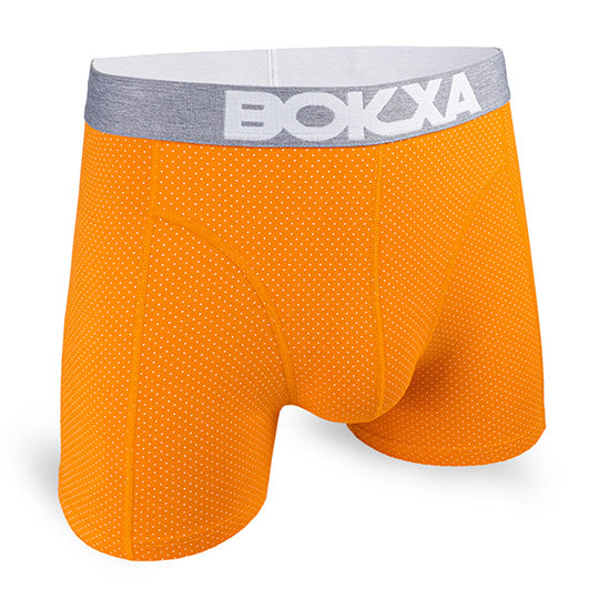 Boxer court Bokxa Dots orange