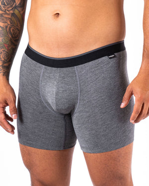 Boxer Bodyskin Daily gris mixé