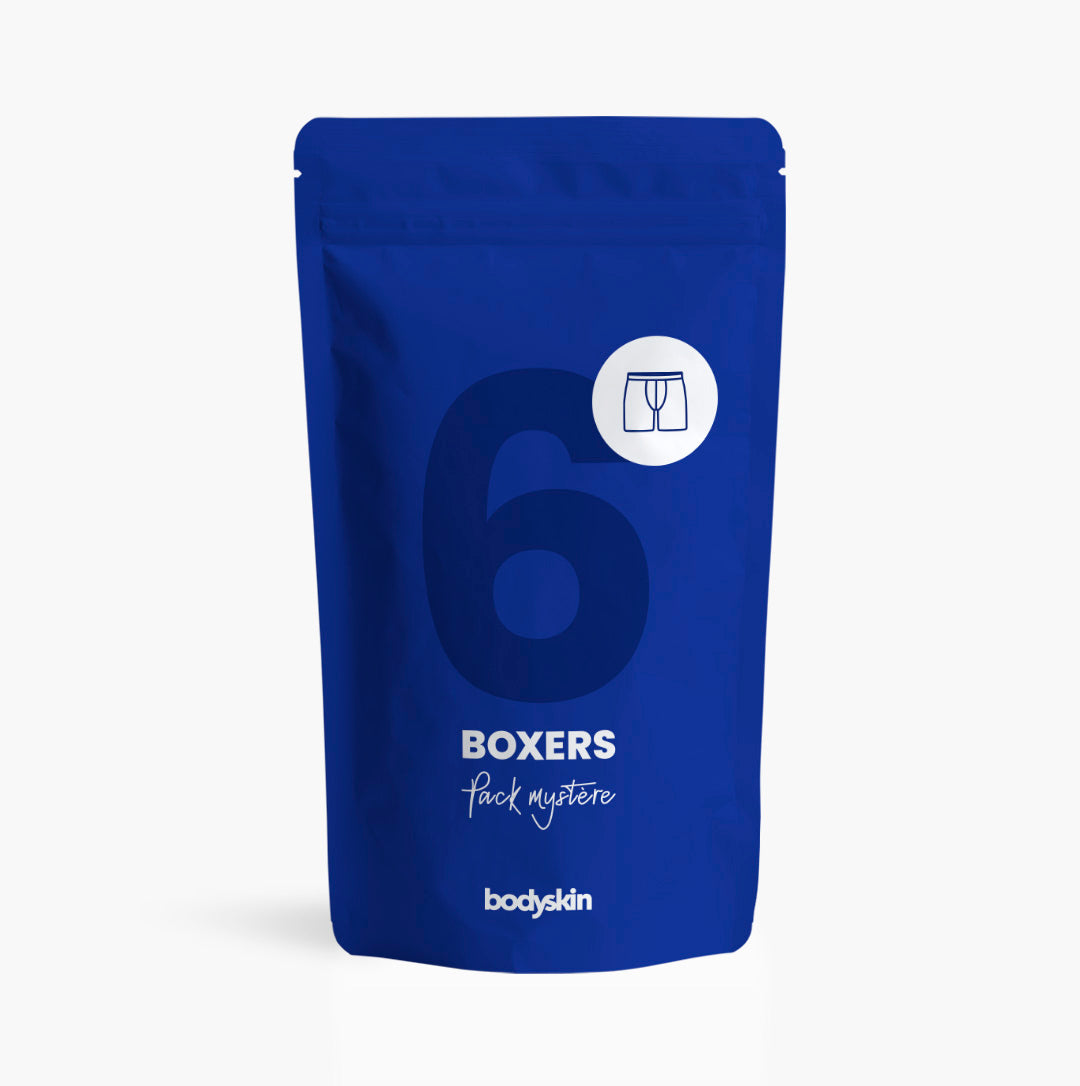 Pack mystère Bodyskin de 6 boxers