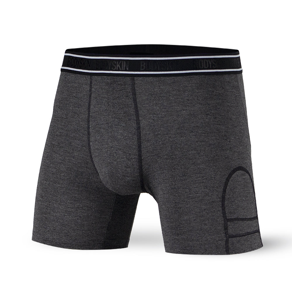 Boxer Bodyskin Shade charcoal et noir