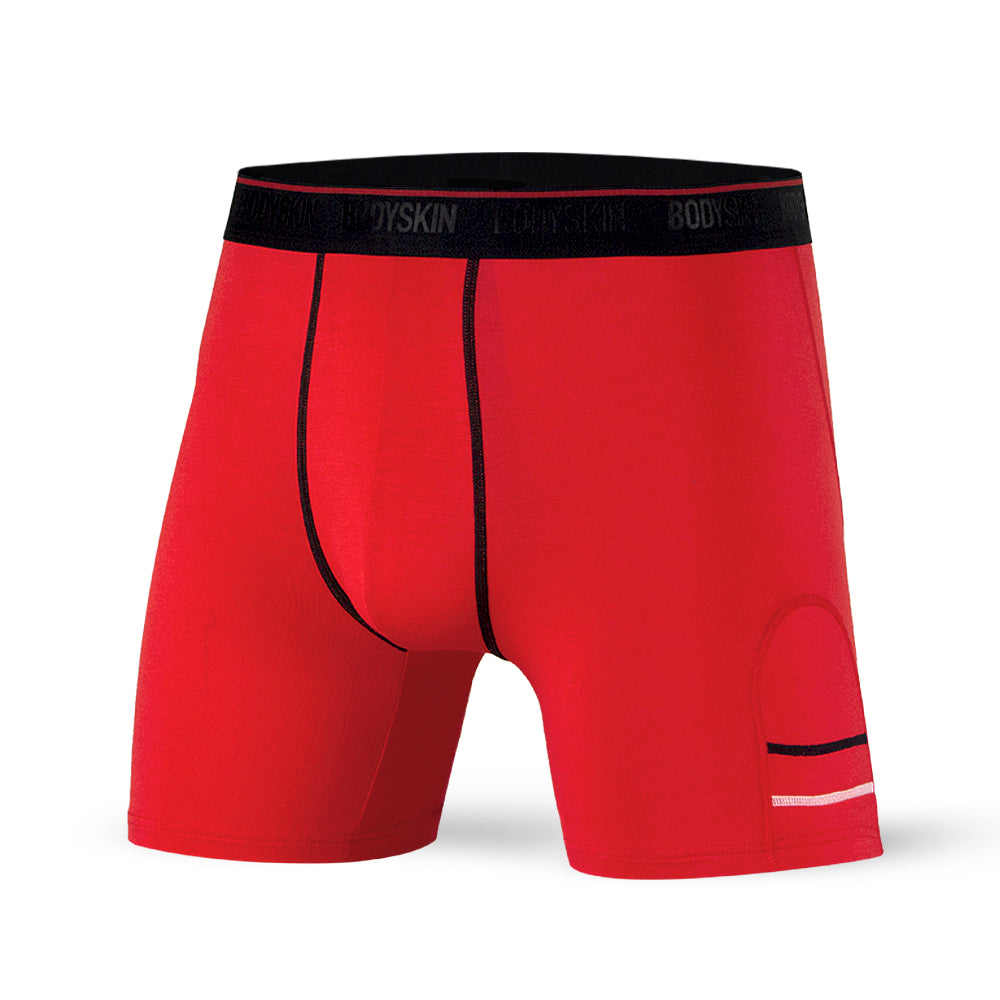 Bodyskin Shade Boxer Brief Red Mesbobettes