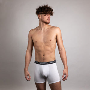 Bodyskin - Basic Cotton Boxer Brief : White