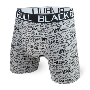 Boxer Black Bull Travis Heather Grey