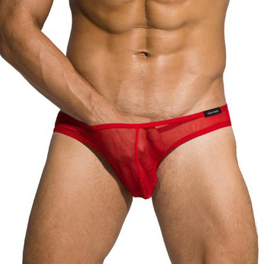 Slip Private Structure Low Rise Bikini Red
