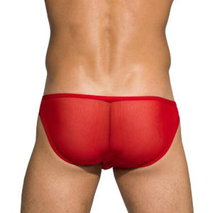 Slip Private Structure Low Rise Bikini Red