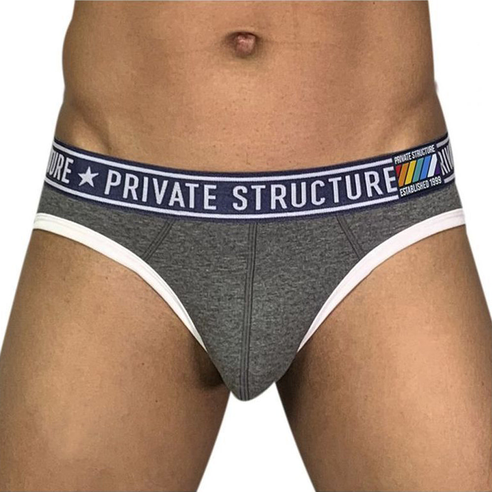 Slip Private Structure mini brief shade grey