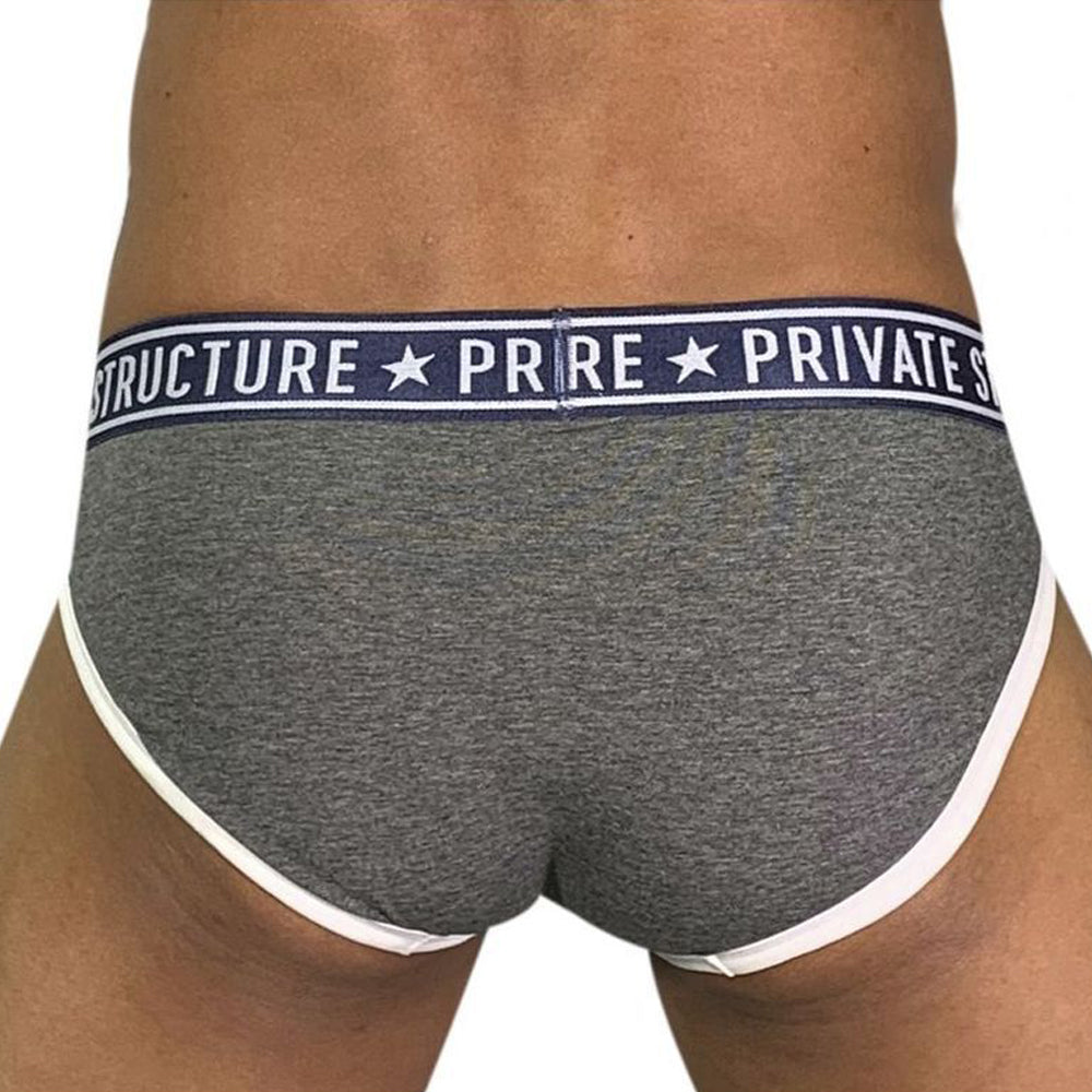 Slip Private Structure mini brief shade grey