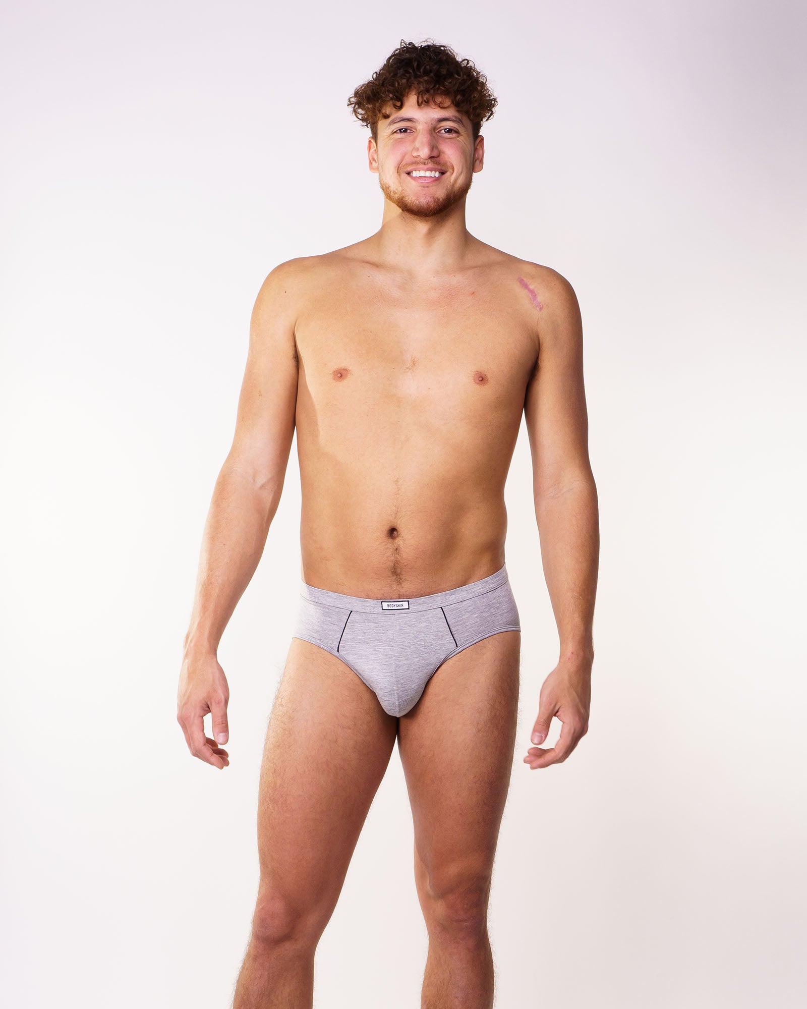 Pale gray Bodyskin Brief