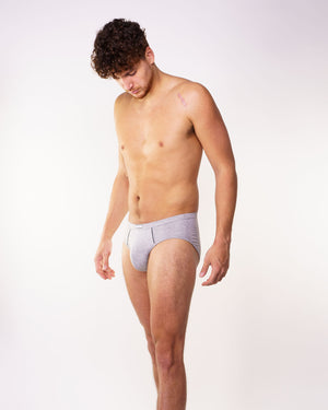 Pale gray Bodyskin Brief