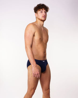 Slip Bodyskin en bambou bleu marin