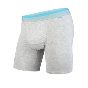 Boxer classic gray heather turquoise