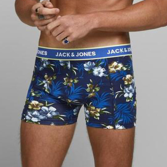Trunks Jack &amp; Jones Flower Maritime Blue