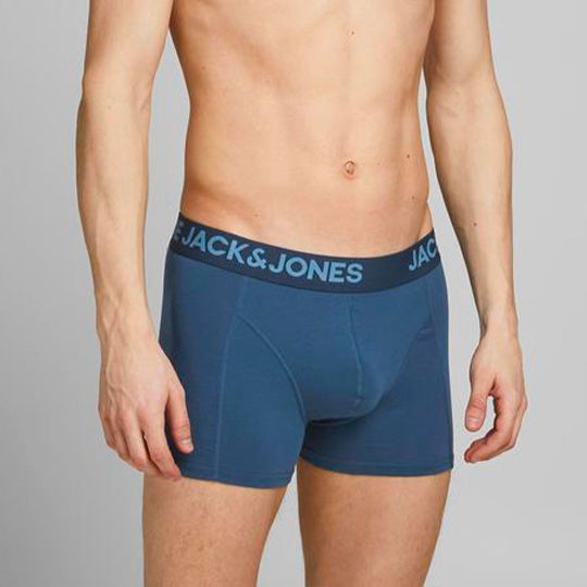 Boxer court Jack & Jones Reece bleu uni