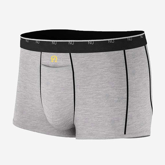 Boxer court Nu Athletique gris