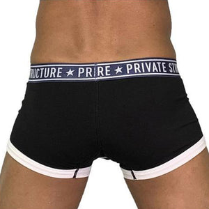 Boxer court Private Structure Pride Leather Black