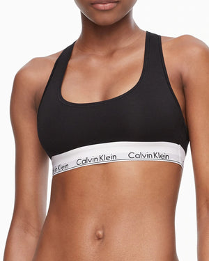 Bralette Calvin Klein Modern Cotton Noire