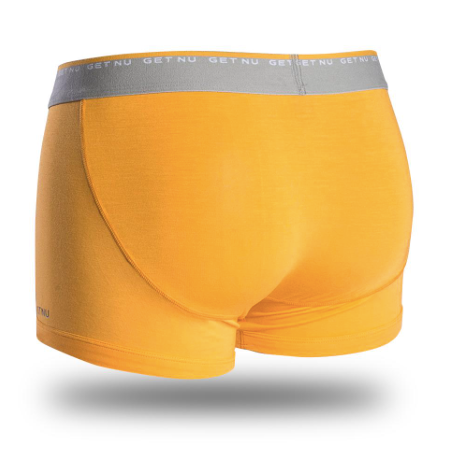 Nu Omega boxer court Orange avec poche à poche