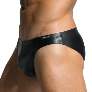 Slip cuir noir Private Structure