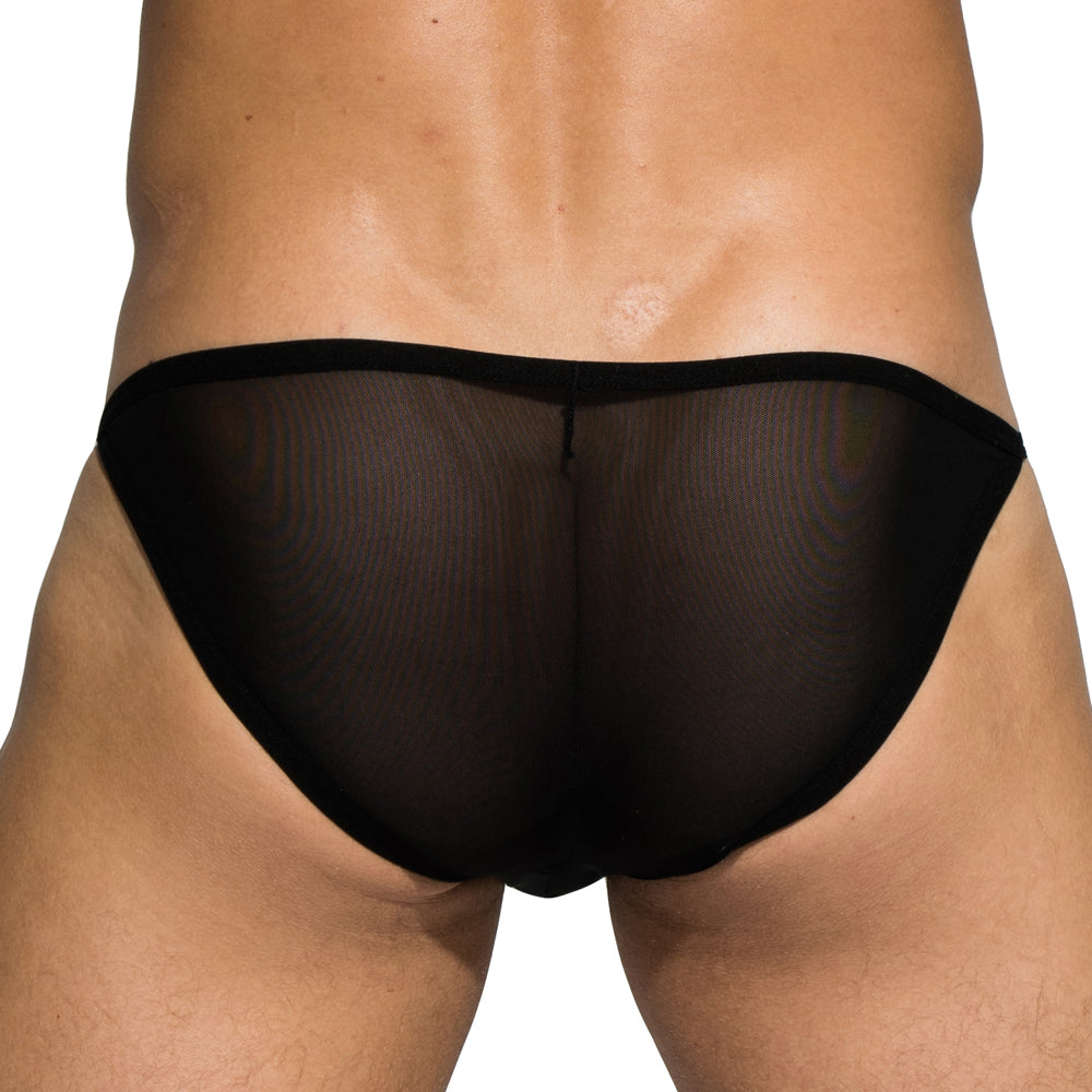 Slip Private Structure Low Rise Bikini Black