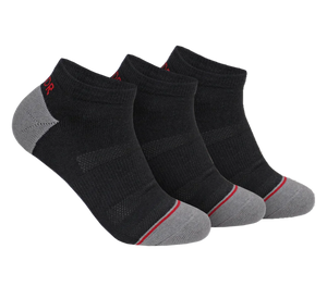 GROOVE ANKLE SOCK 3 PACK - Black