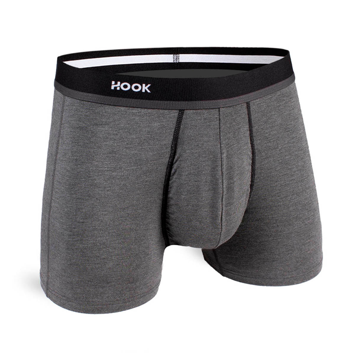 Boxer court Hook Feel Solid Charcoal and Black