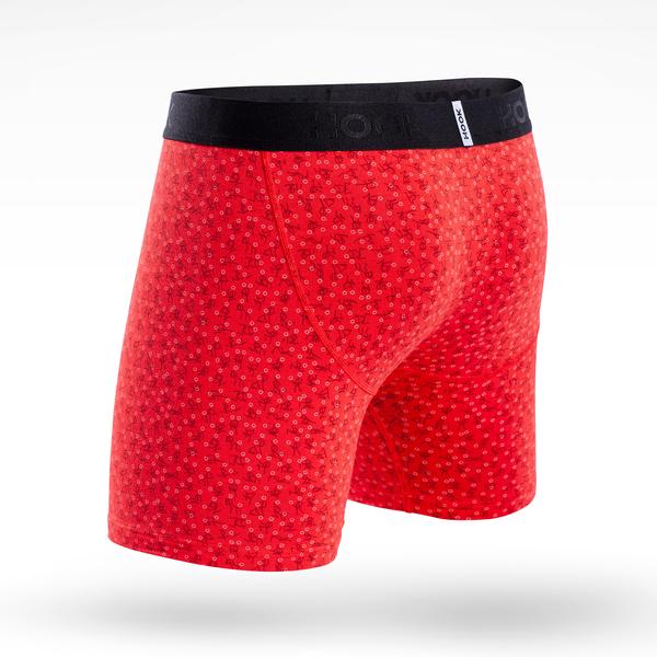 Boxer Hook Underwear Feel Kamasutra rouge