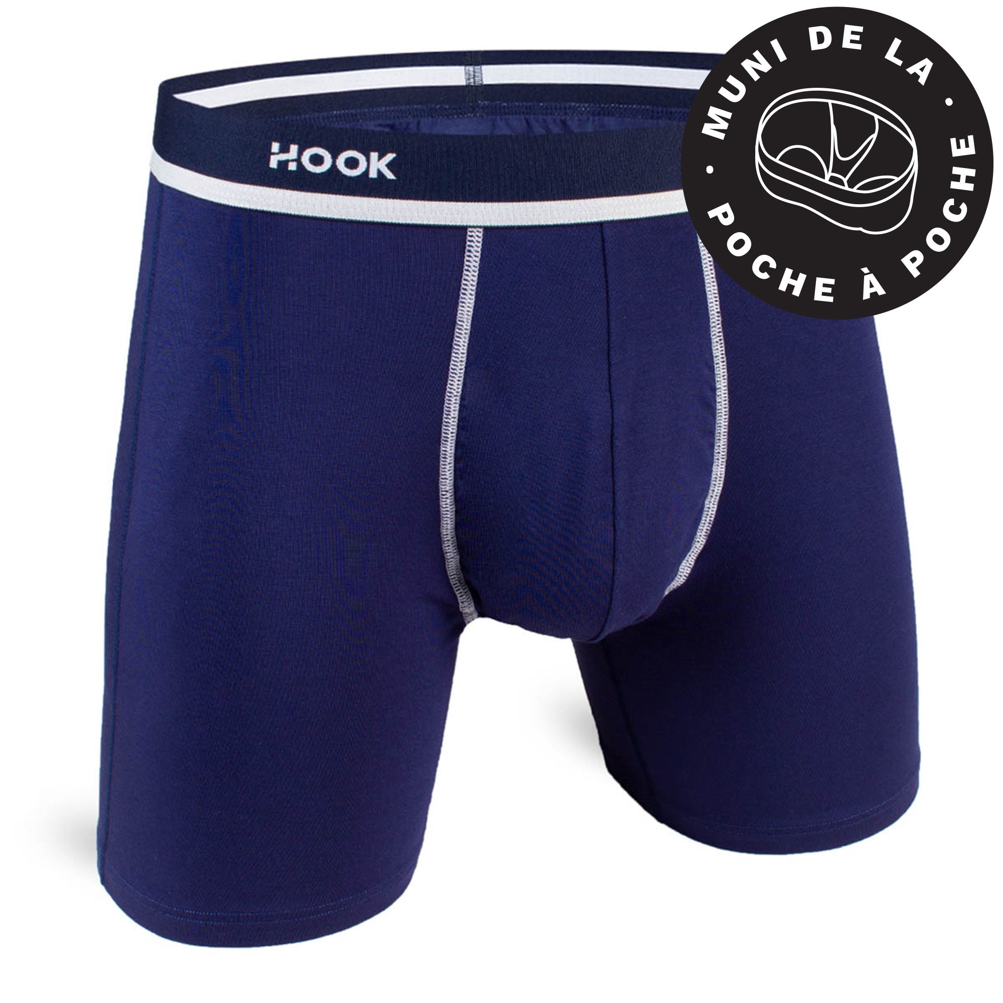 Boxer Feel : Solid Navy