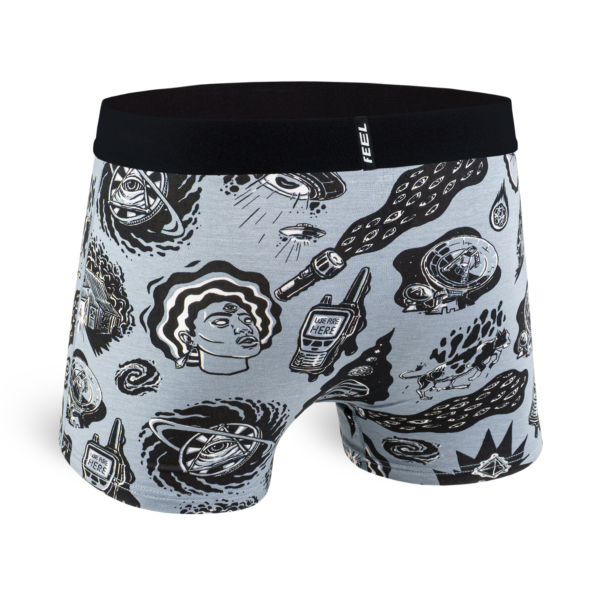Boxer court Feel : Ovni